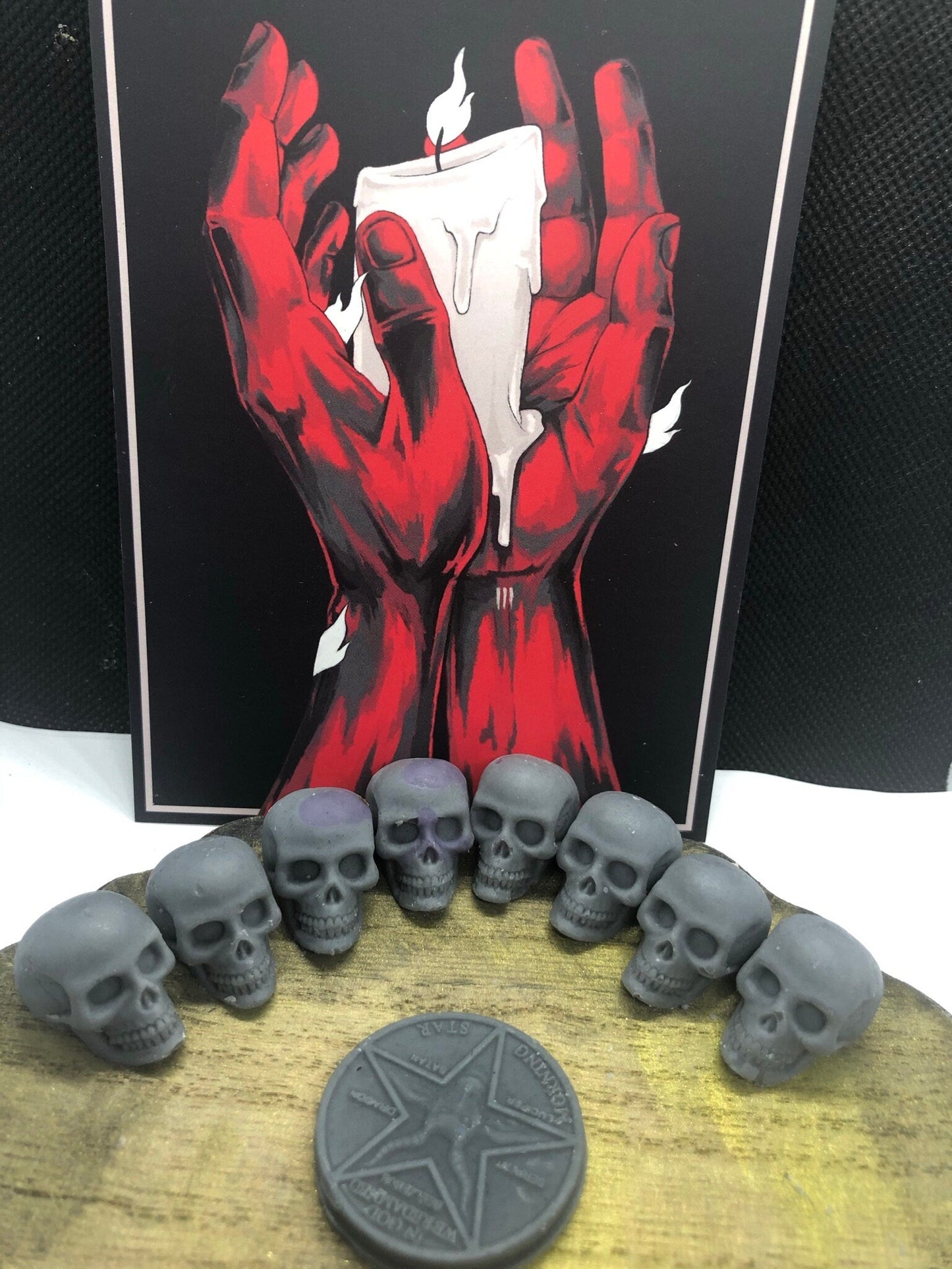 Wax Melts - Black Magic Mini Skull
