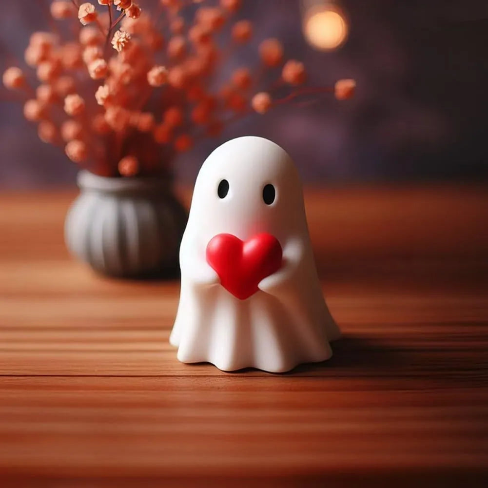 Spooky Humor Ghost Figurine