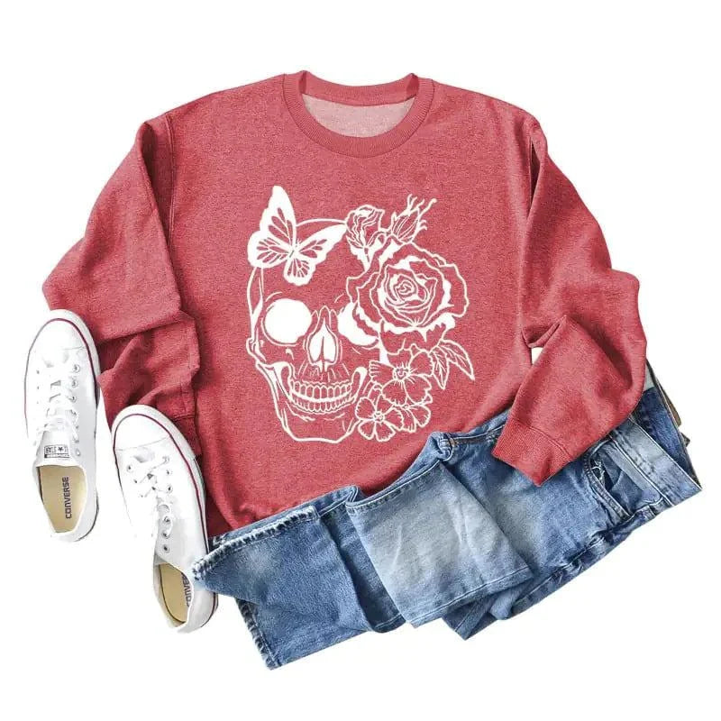 ladies-skull-butterfly-art-sweater