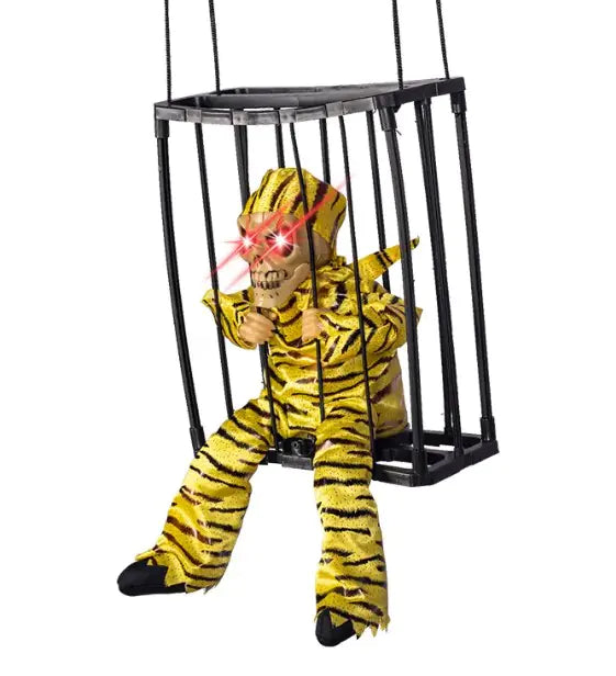 Interactive Glow Ghost Cage