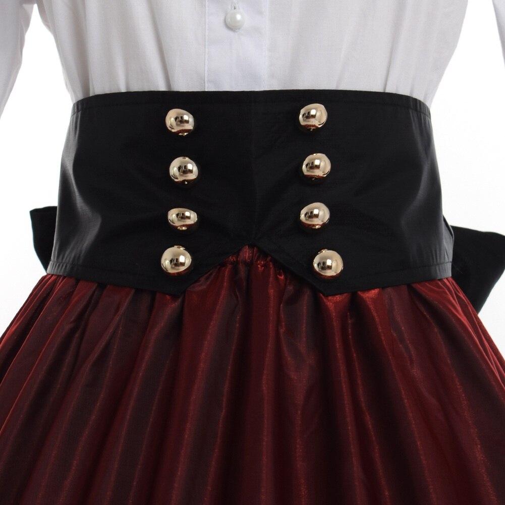 Historical Gothic Victorian Dress Halloween Masquerade Party Ball