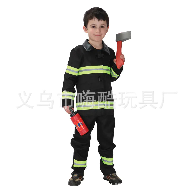 Hero Kids' Halloween Costumes: Police, Firefighter, Pilot
