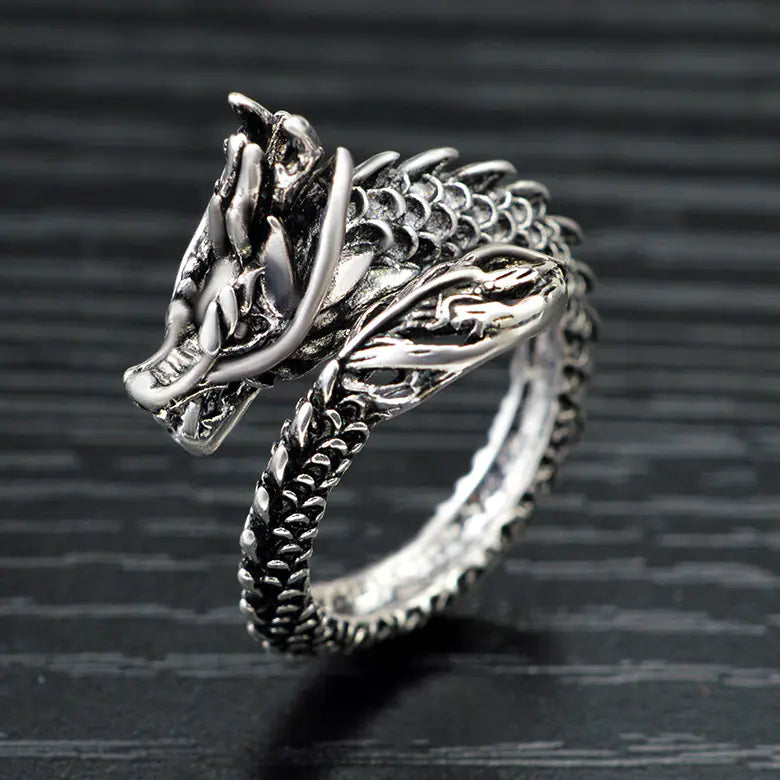 Customizable Vintage Skull Ring