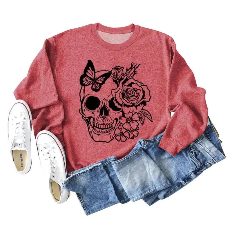 ladies-skull-butterfly-art-sweater