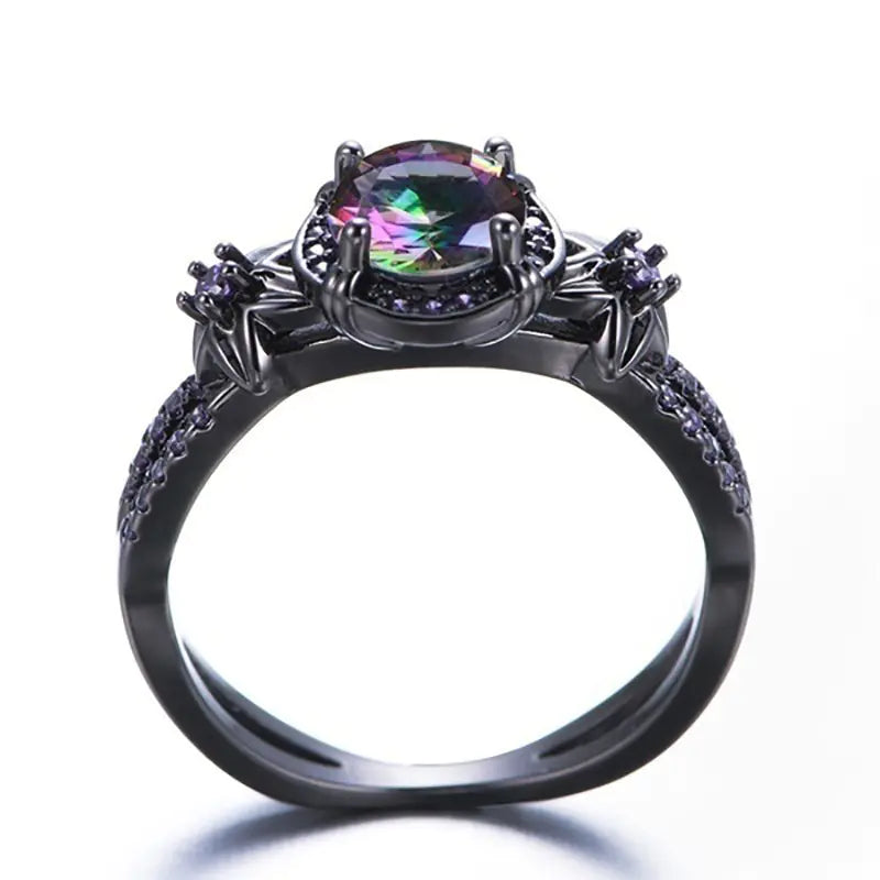 gothic-black-gold-skull-womens-ring