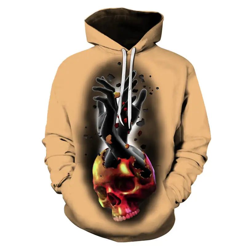 Skull Vision Hooded Sweatshirt