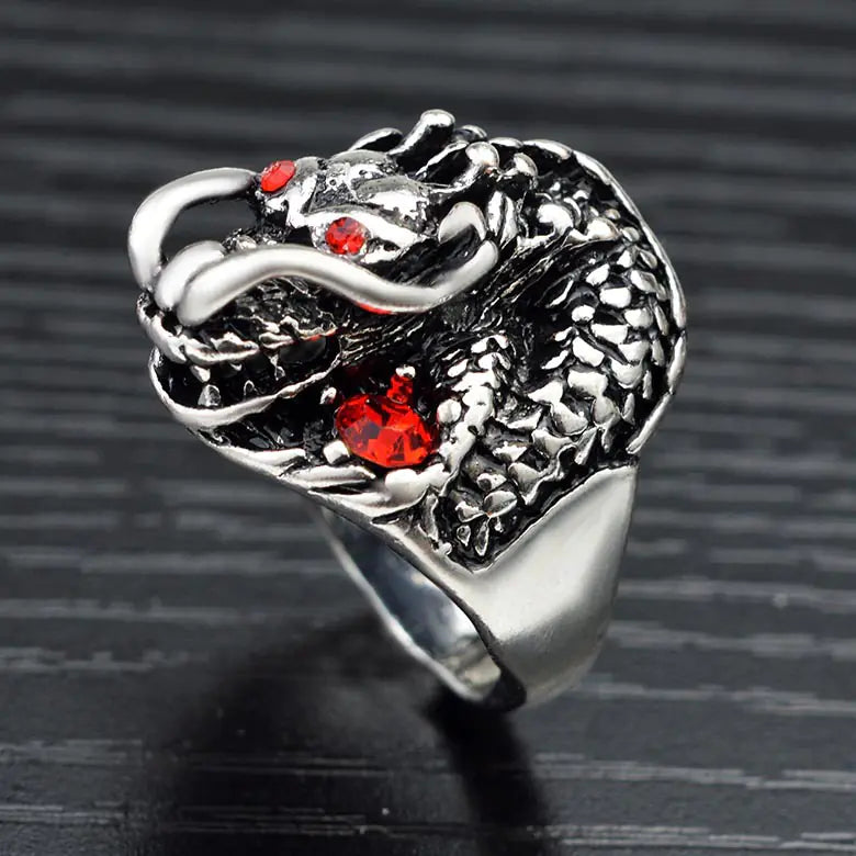 Customizable Vintage Skull Ring