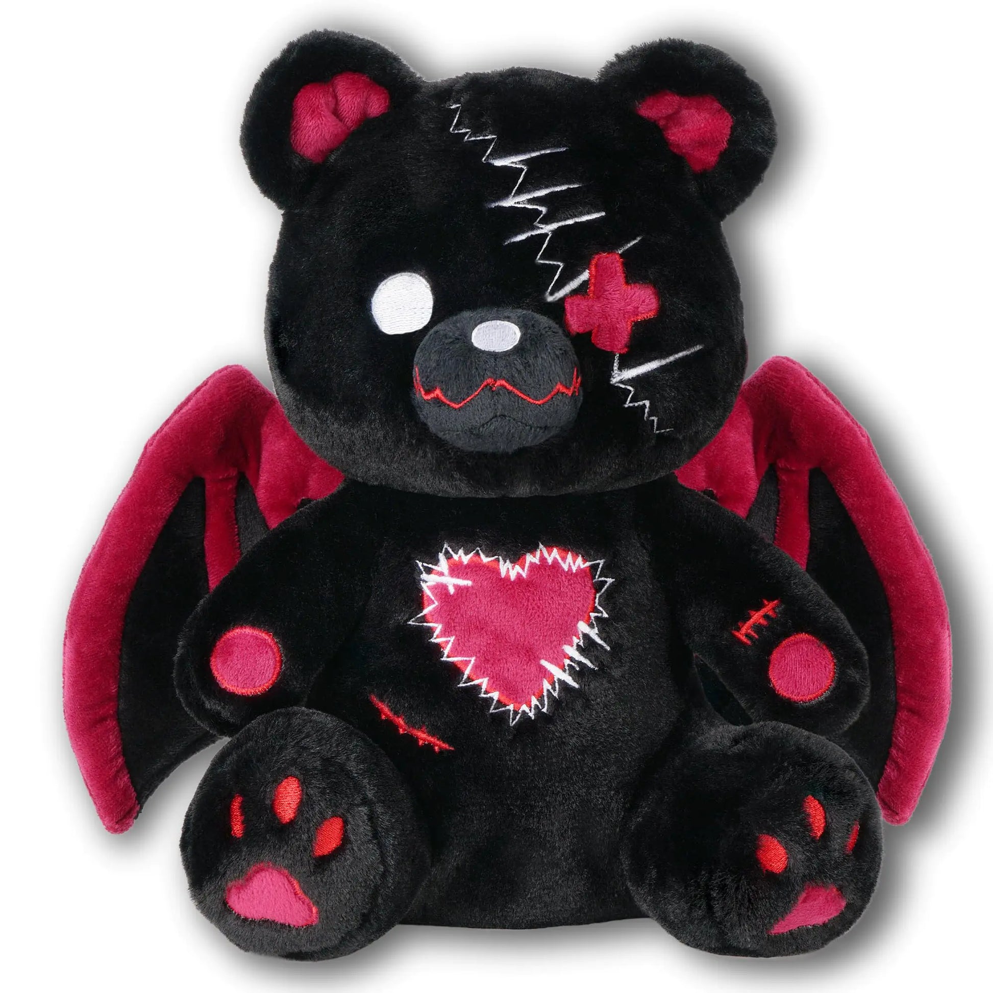 Eerie Horror Animal Plushie with gothic design and dark aesthetic.