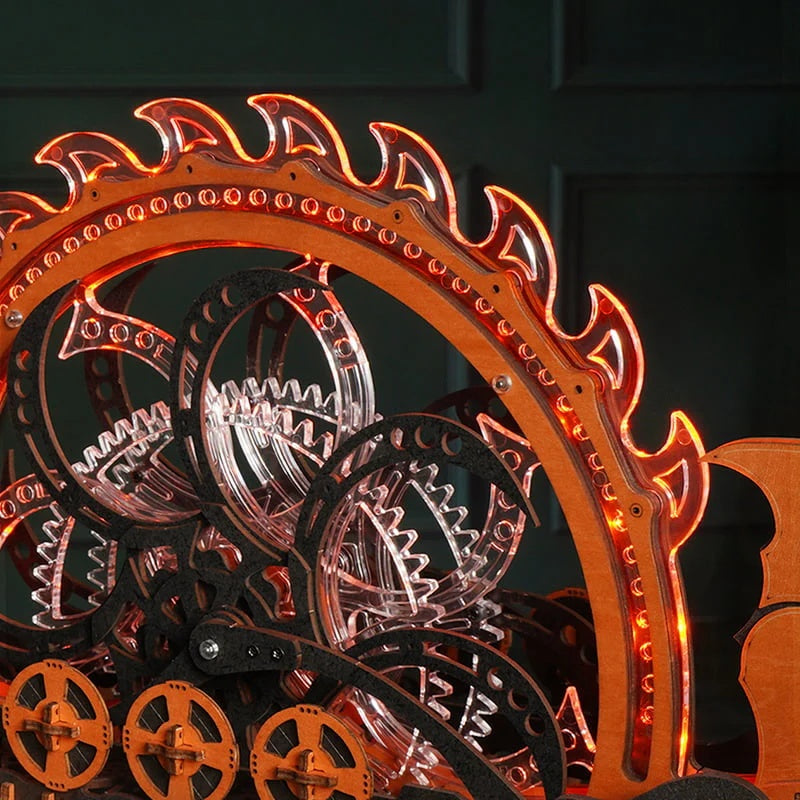 Viking Dragon Ship Mechanical 3D Wooden Puzzle