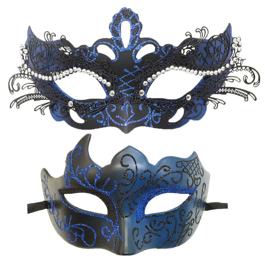 Elegant Masquerade Duo Masks
