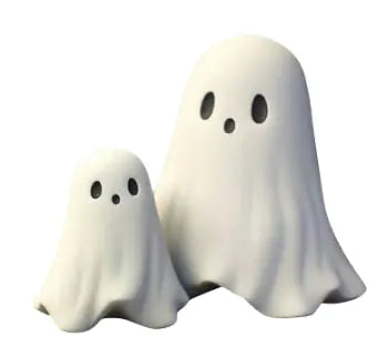 Spooky Humor Ghost Figurine