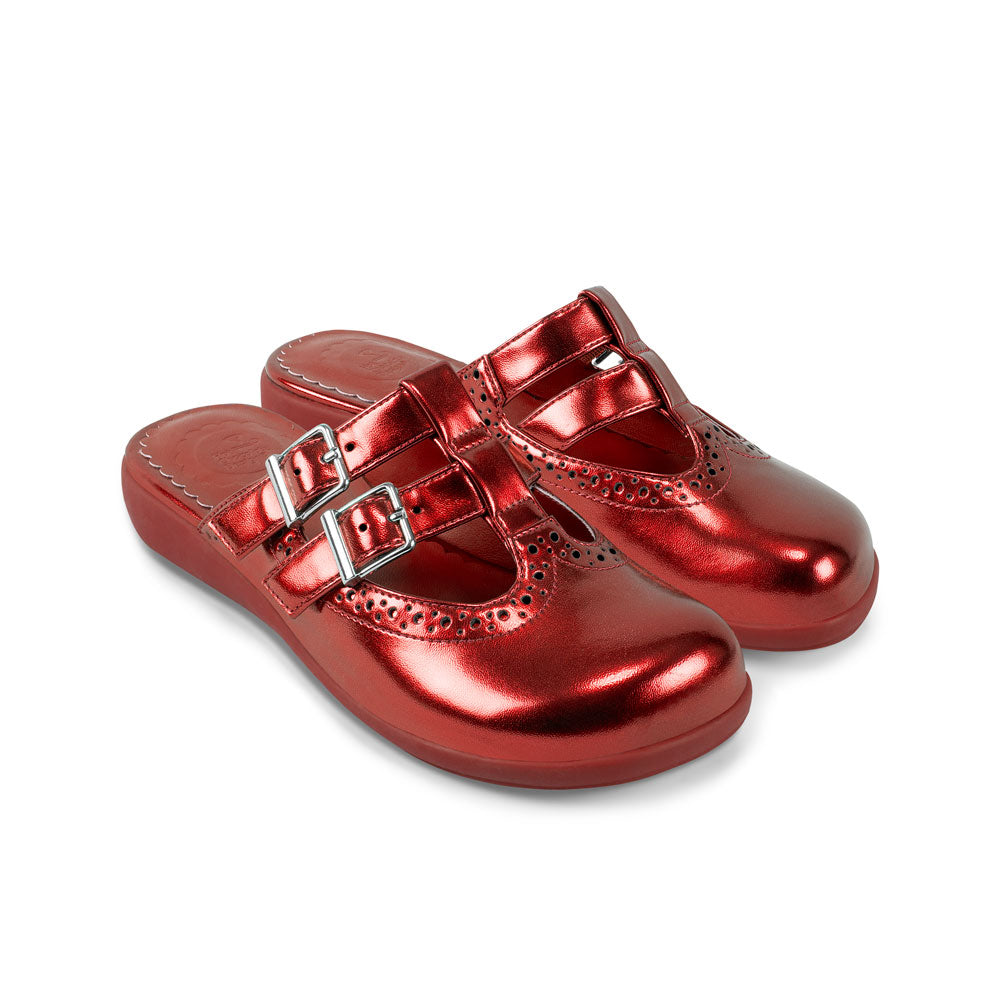 Chocolaticas® Chrome Crush Crimson Women's Clog