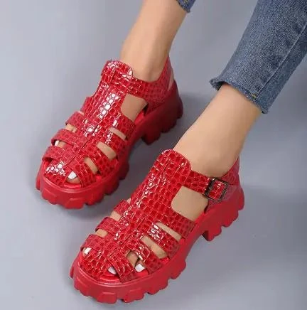 Roman Footwear Red