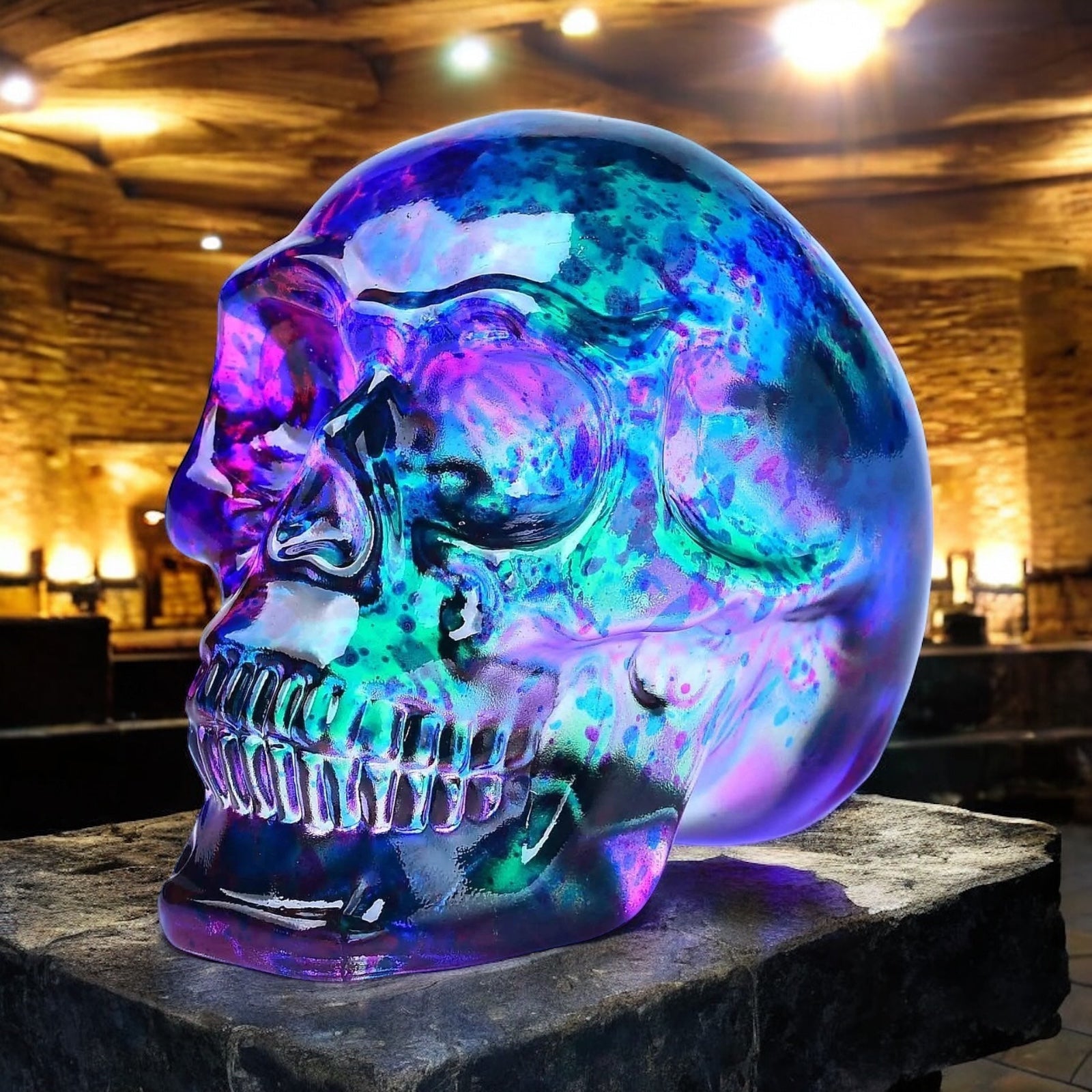 Crystal Skull - K9 Glass Skull Figurine