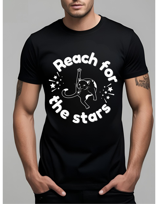 Reach for the Stars Cat T shirt