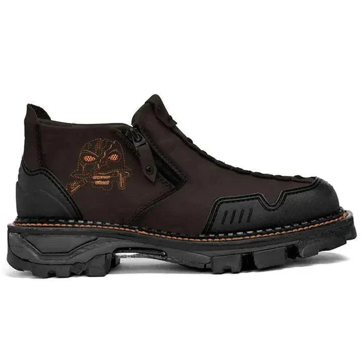 Men's Spooky Skull Boots          
