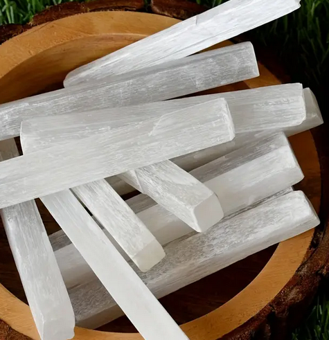 Small Selenite Crystal Stick