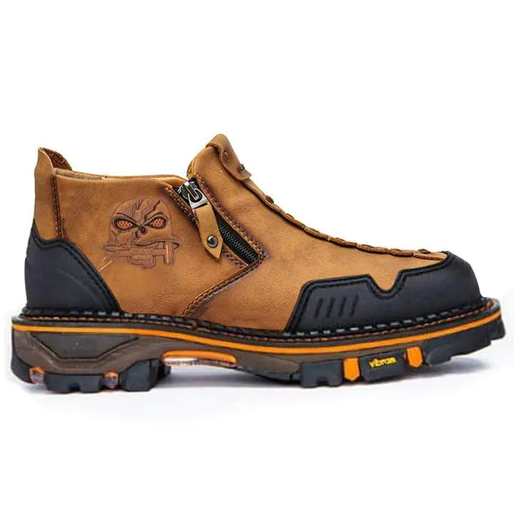 Men's Spooky Skull Boots