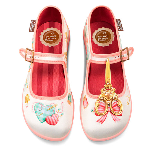 Chocolaticas® Tailor Made Women's Mary Jane Flat