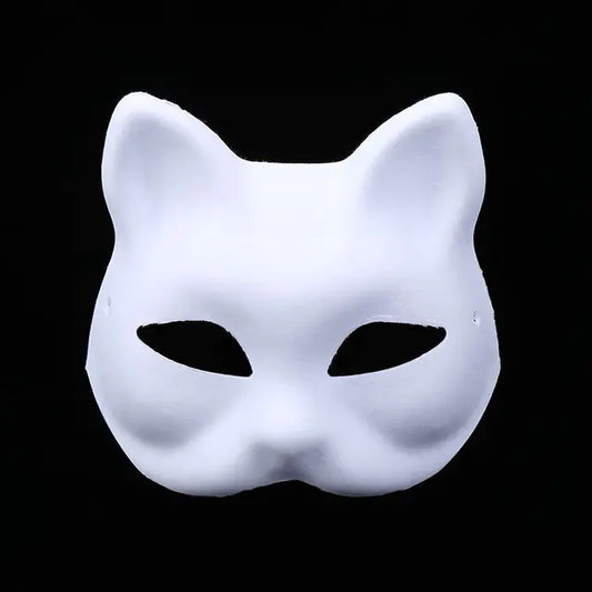Ethereal White Fox Mask