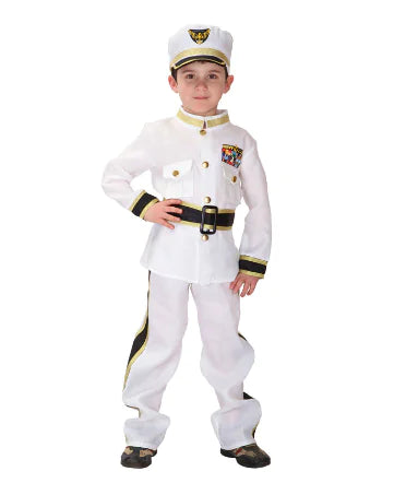 Hero Kids' Halloween Costumes: Police, Firefighter, Pilot