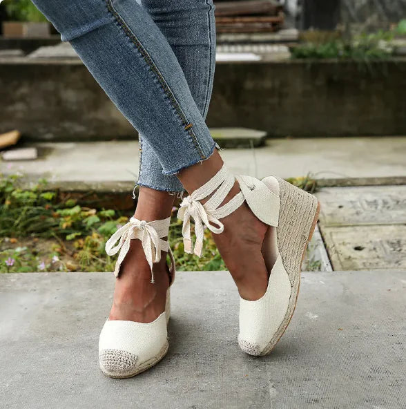 Summer Wedge Strap Sandals