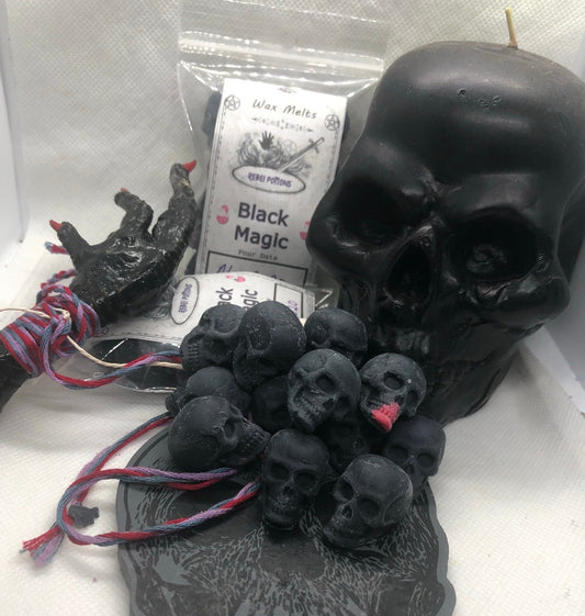 Wax Melts - Black Magic Mini Skull