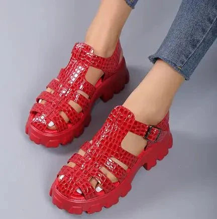 Roman Footwear Red