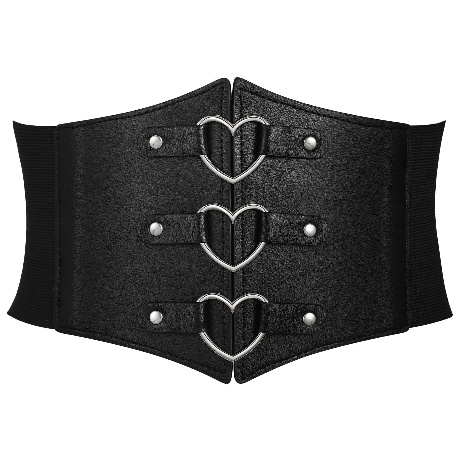Gothic Heart Corset Belt for Women